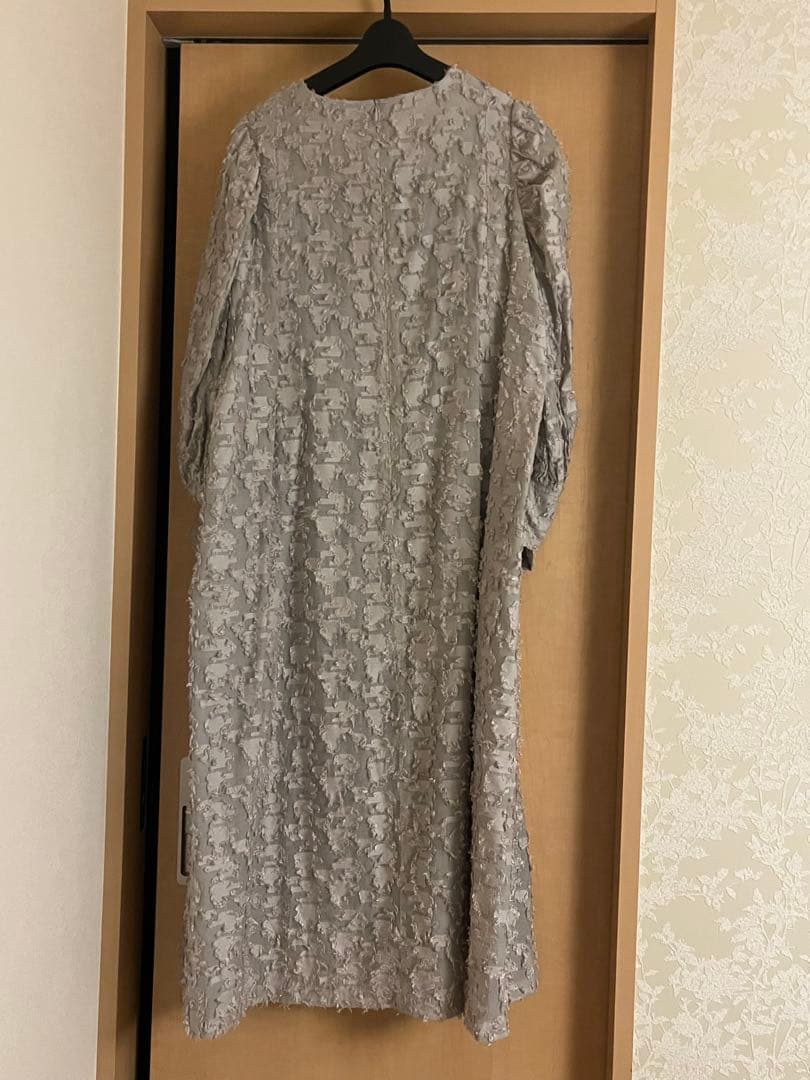 foufou jacquard dress #03 \"prep” グレー M