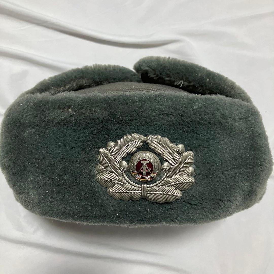 東ドイツ NVA(人民軍) 防寒帽/将校用/実物