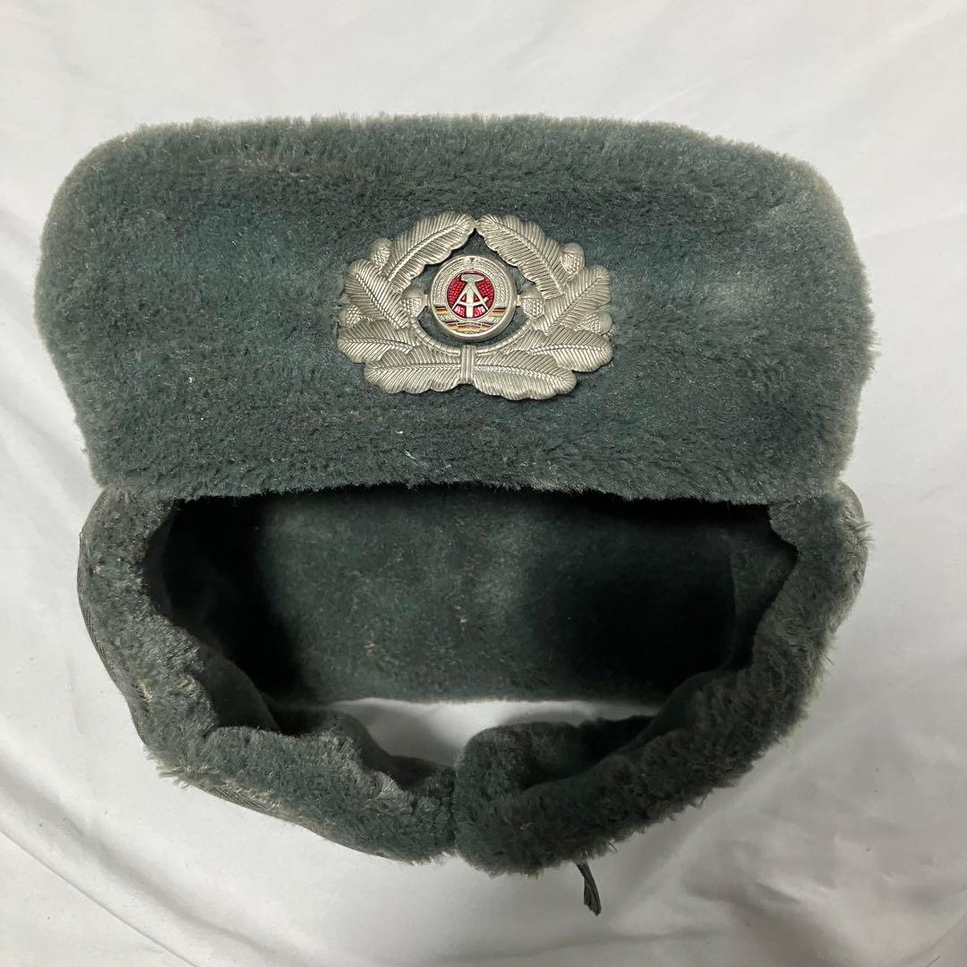東ドイツ NVA(人民軍) 防寒帽/将校用/実物
