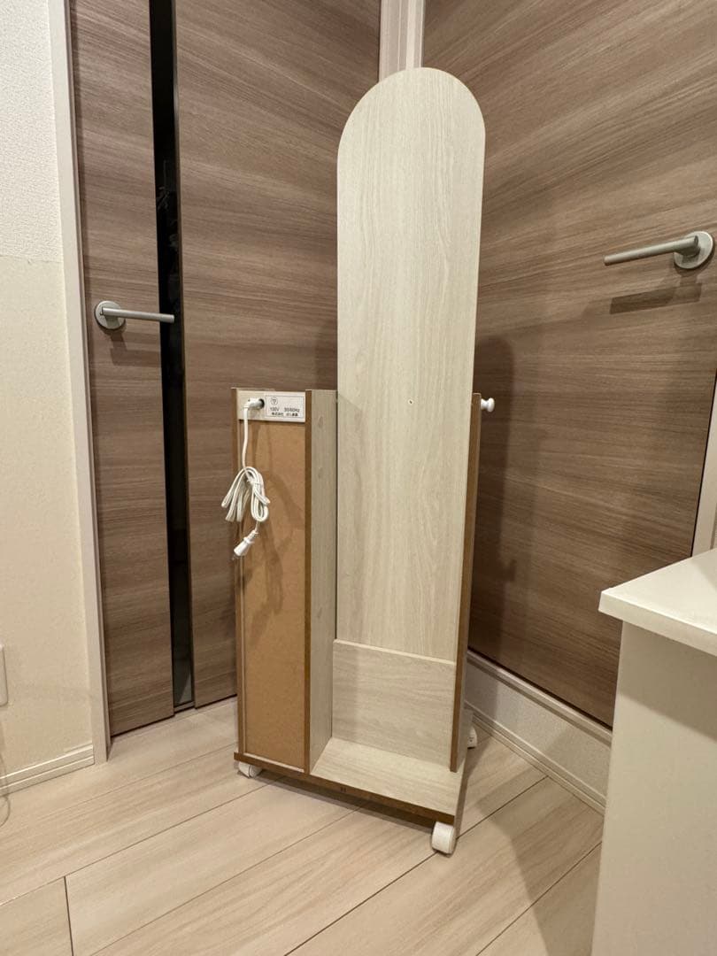 【sayuさま専用】全身鏡ドレッサーワゴン　ホワイト