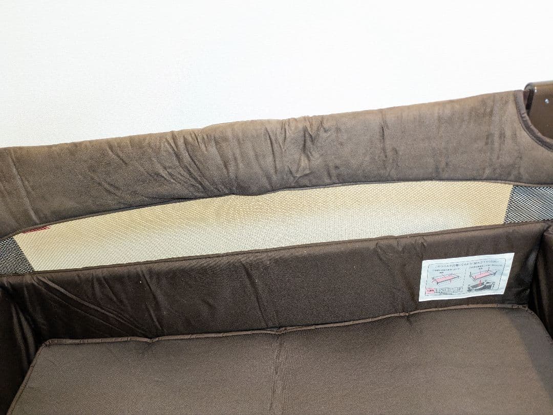 Aprica アップリカ ココネル エアープラス ベビーベッド ブラウン