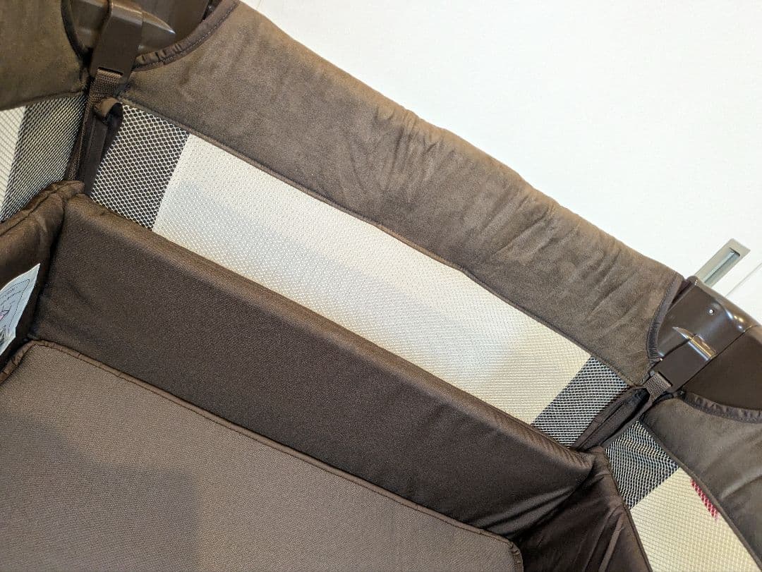 Aprica アップリカ ココネル エアープラス ベビーベッド ブラウン