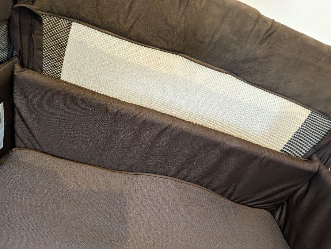 Aprica アップリカ ココネル エアープラス ベビーベッド ブラウン