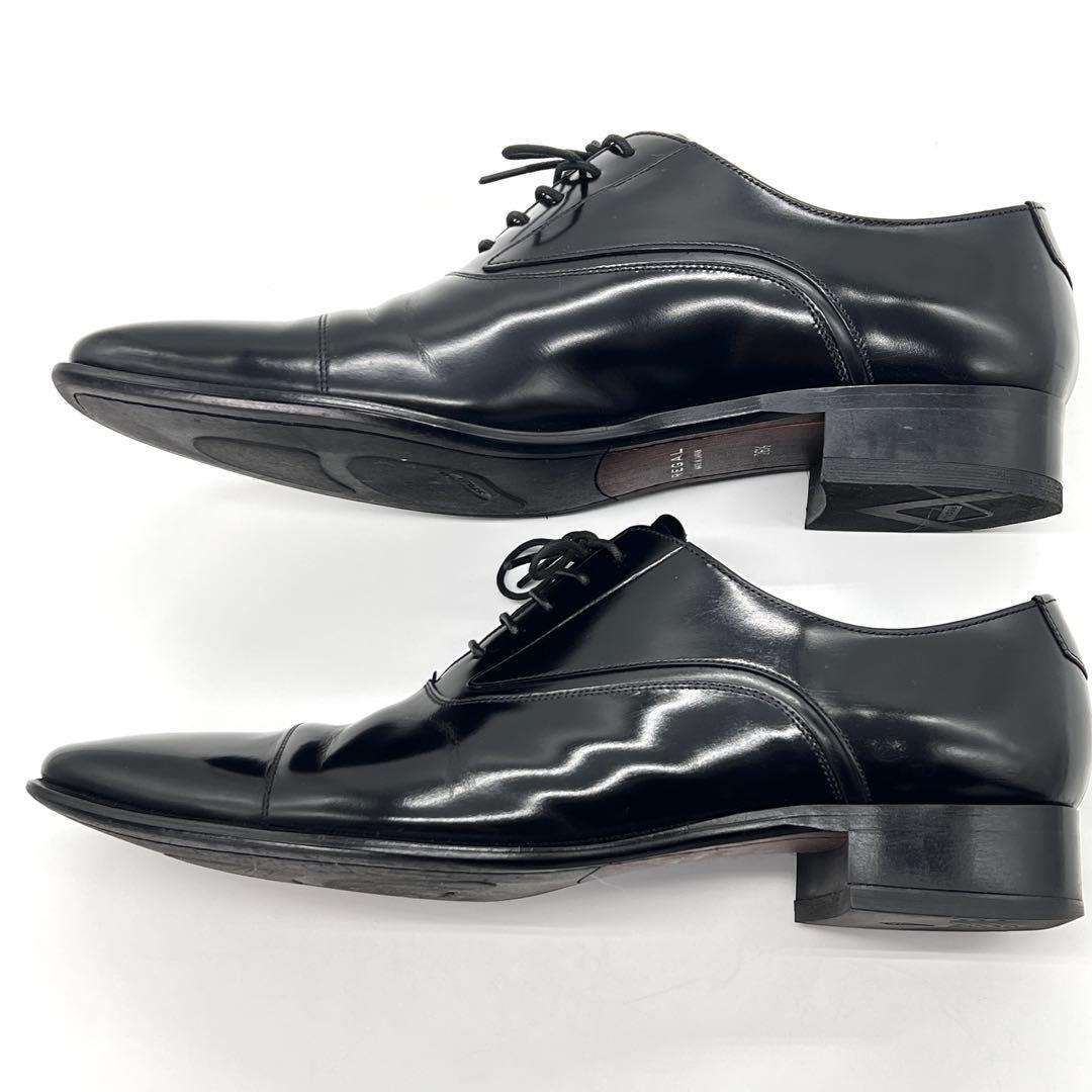 【美品】リーガル　REGAL ビジネスシューズ　ストレートチップ　黒　26.5