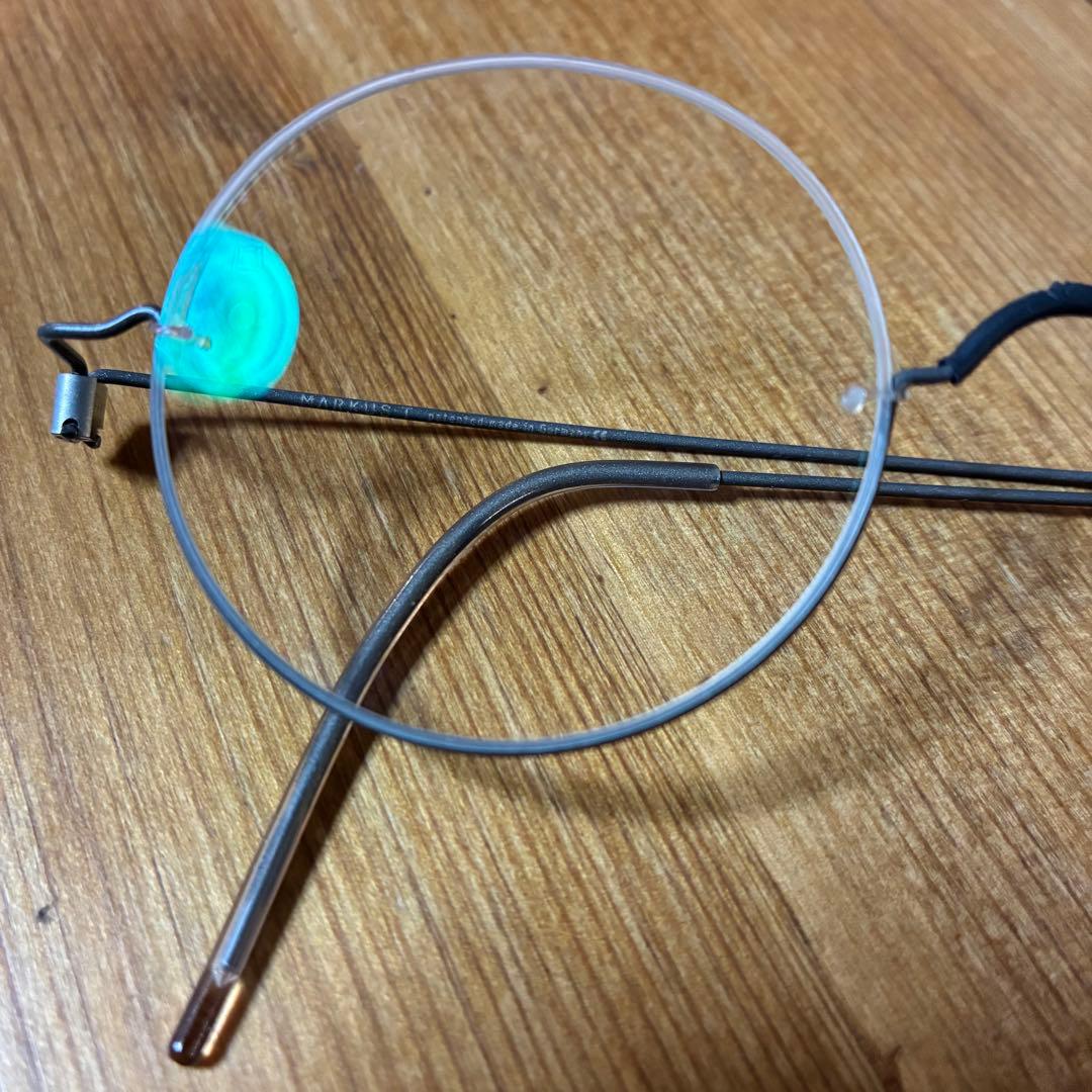 markus t マルクスt 一山　チタンフレーム　眼鏡