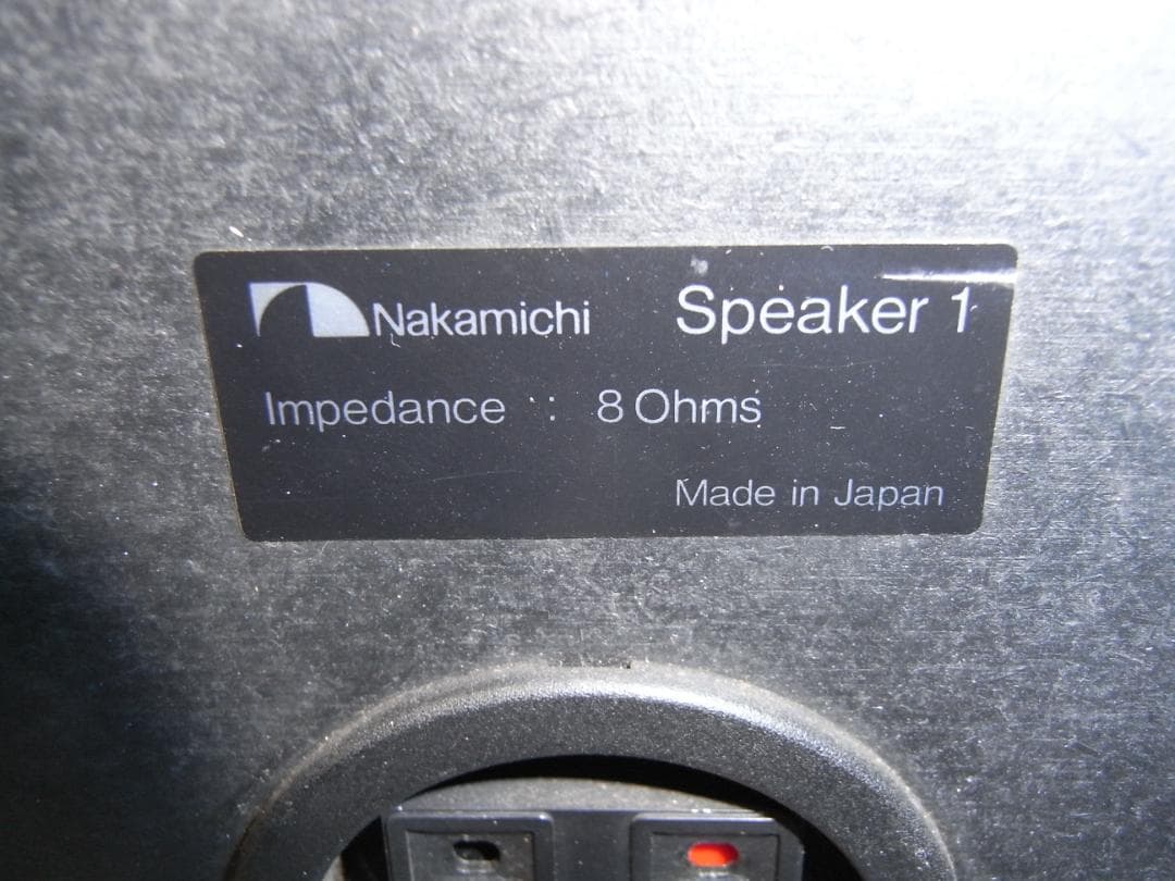 Nakamichi / ナカミチ スピーカー 1 （日本製）動作品！