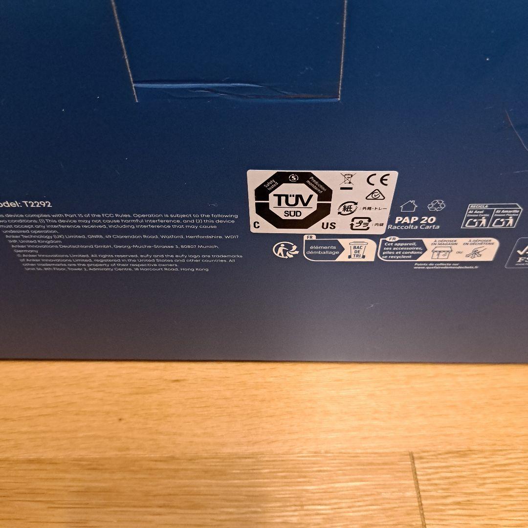 Eufy C10 ロボット掃除機 本体 自動排出機能付き