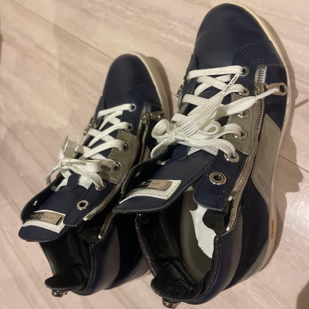イ*〜様 MARK&LONA マークアンドロナ ゴルフシューズ24.0記載　25
