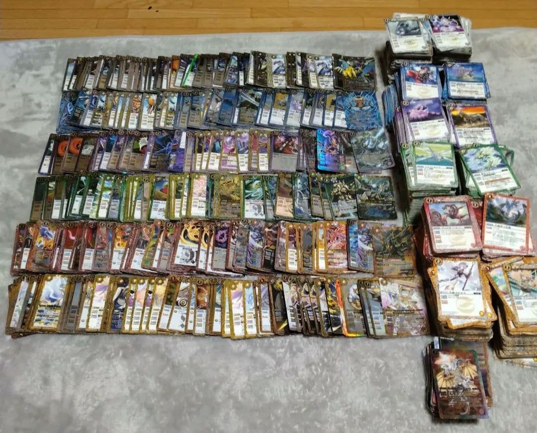 バトルスピリッツカード 引退まとめ売りカード 総重量 約5キロ