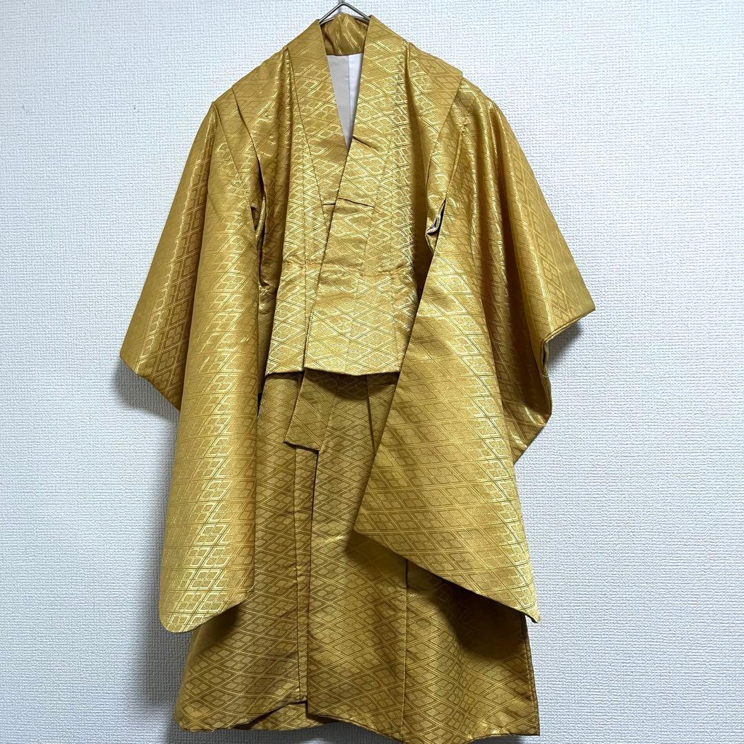 七五三　フルセット12点　男の子 5歳　龍　ゴールド　前撮り