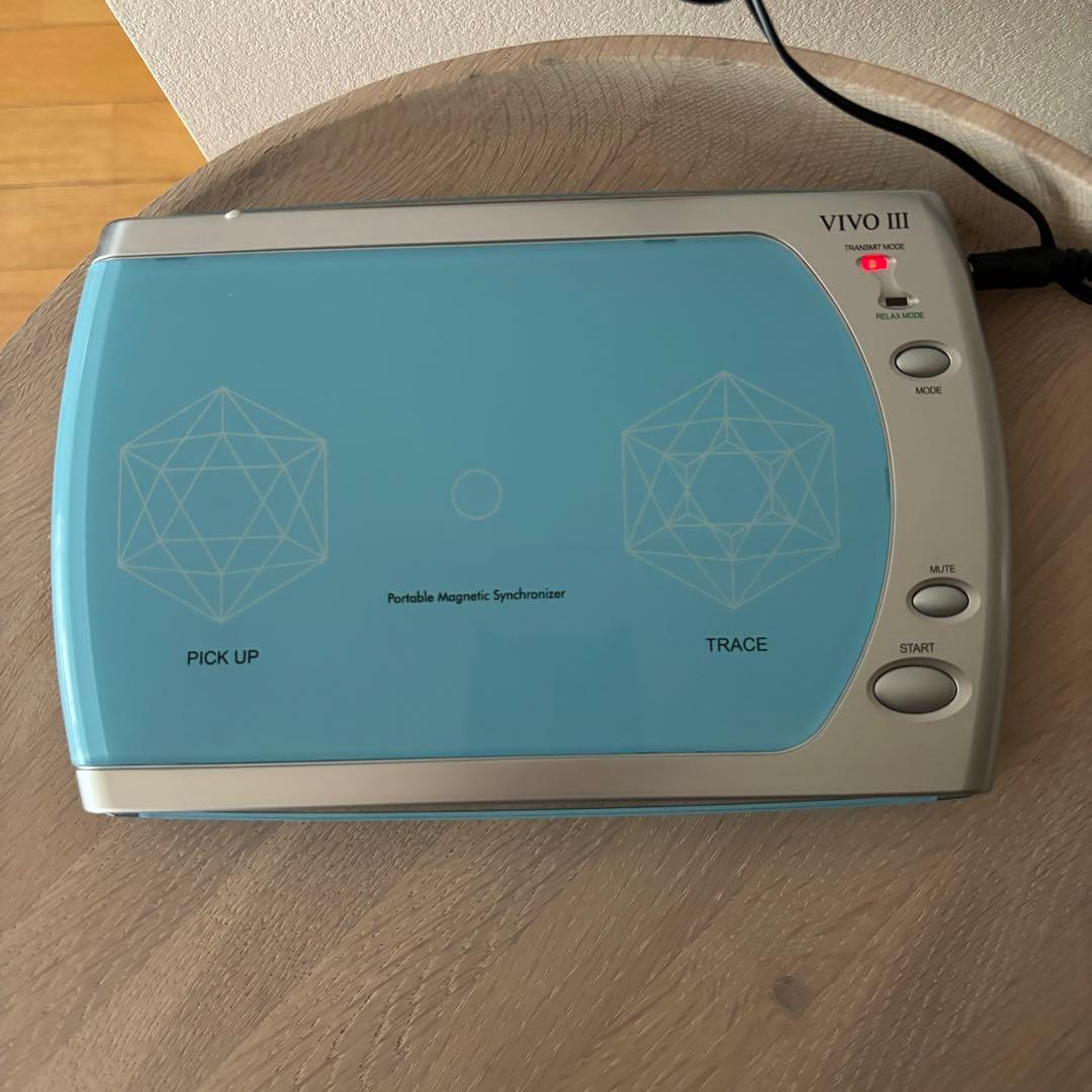 【新品未使用•通電確認】 波動転写機 PMS-VIVI Ⅲ ナチュラルグループ