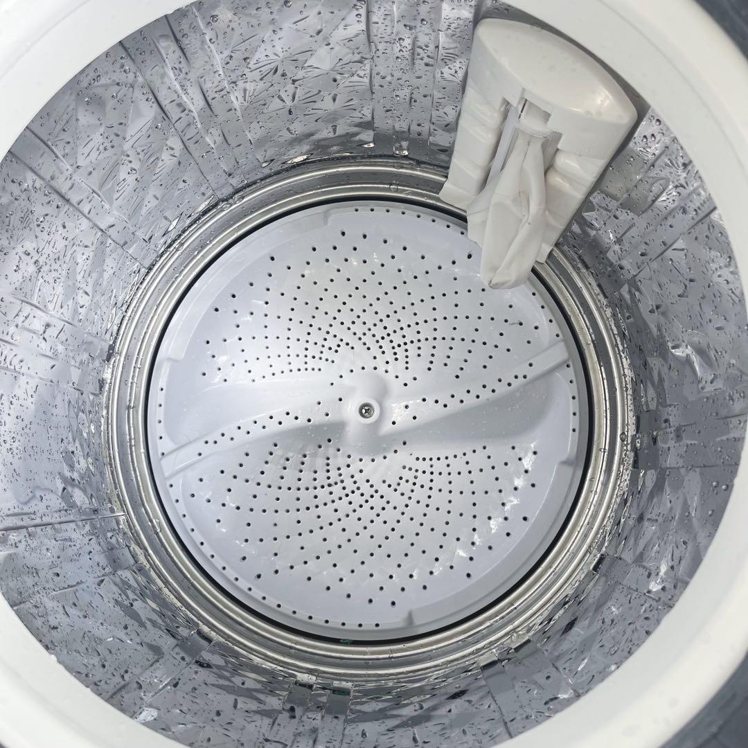 163取付無料！SHARP熱乾燥搭載スタイリッシュゴールド8kg洗濯機！冷蔵庫