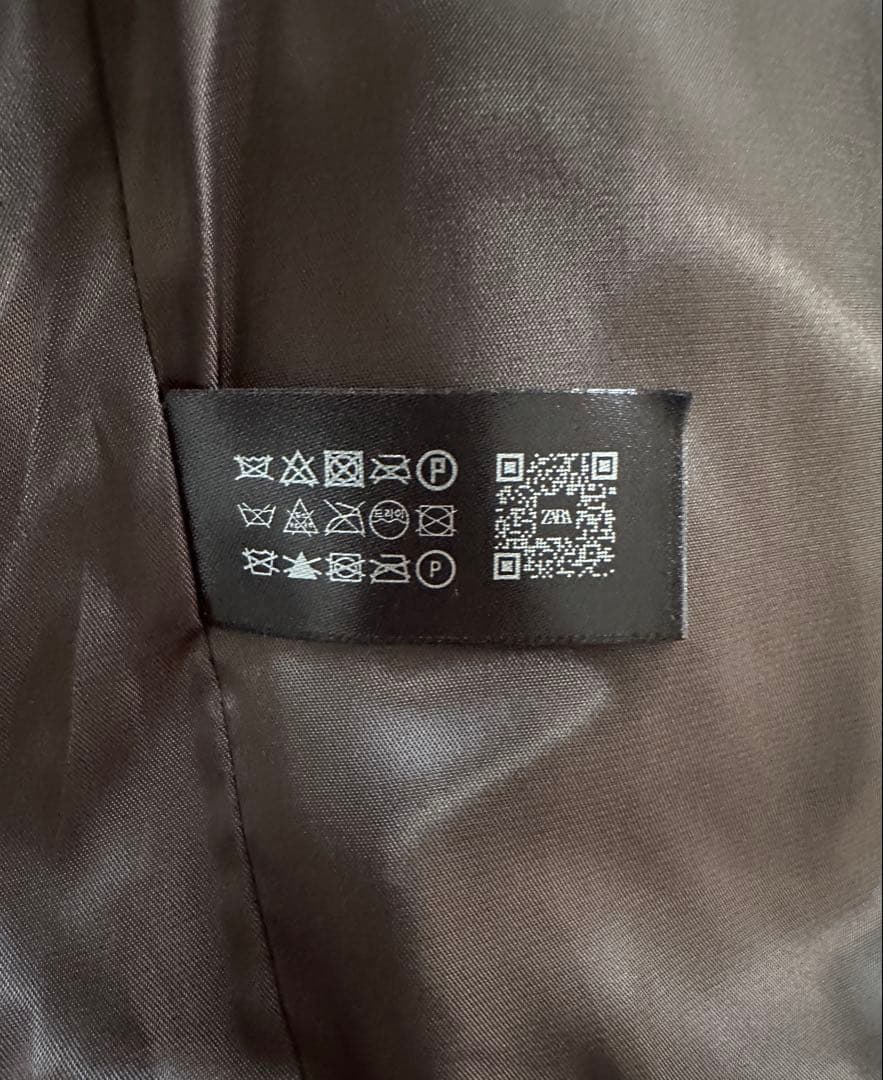 ZARA ZW collection フェイクファーコート