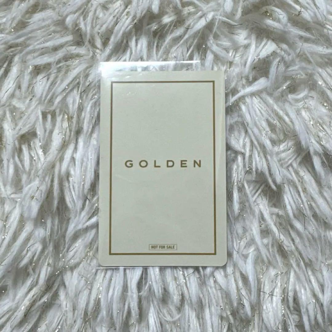 ジョングク GOLDEN ユニバ特典トレカ(+おまけ)