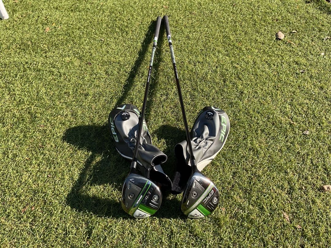 2 本セットキャロウェイ EPIC MAX 5W S +7W SR