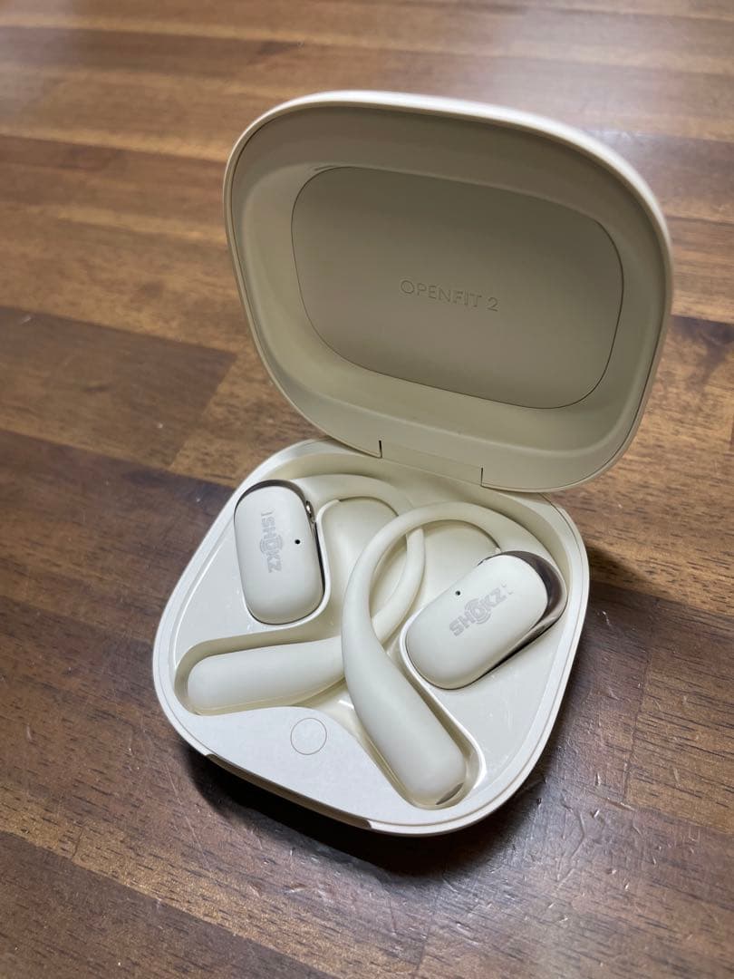 SHOKZ　OPENFIT2　ショックス　オープンフィット2　ベージュ