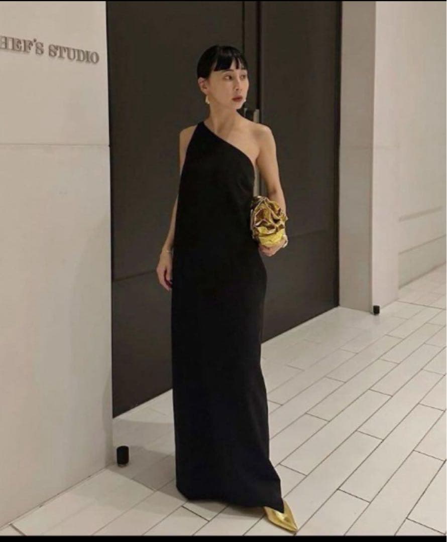 【AMERI】LUSTER TIERED LAYERED DRESS