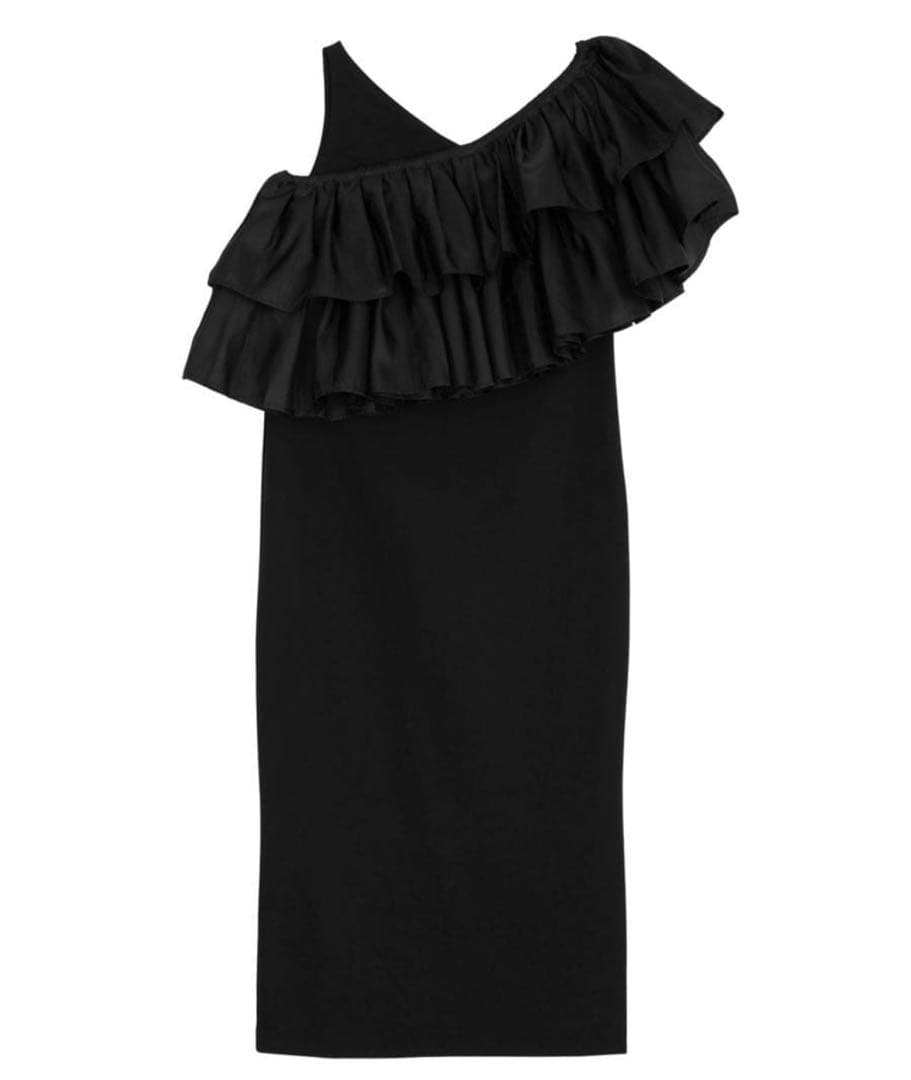 【AMERI】LUSTER TIERED LAYERED DRESS