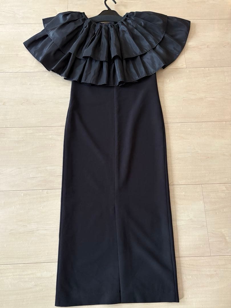 【AMERI】LUSTER TIERED LAYERED DRESS