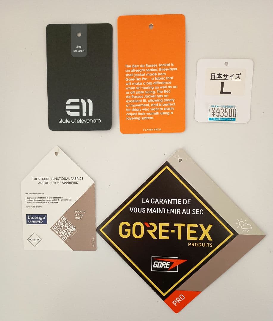 ステート オブ エレベネート M Bec de Rosses Jacket