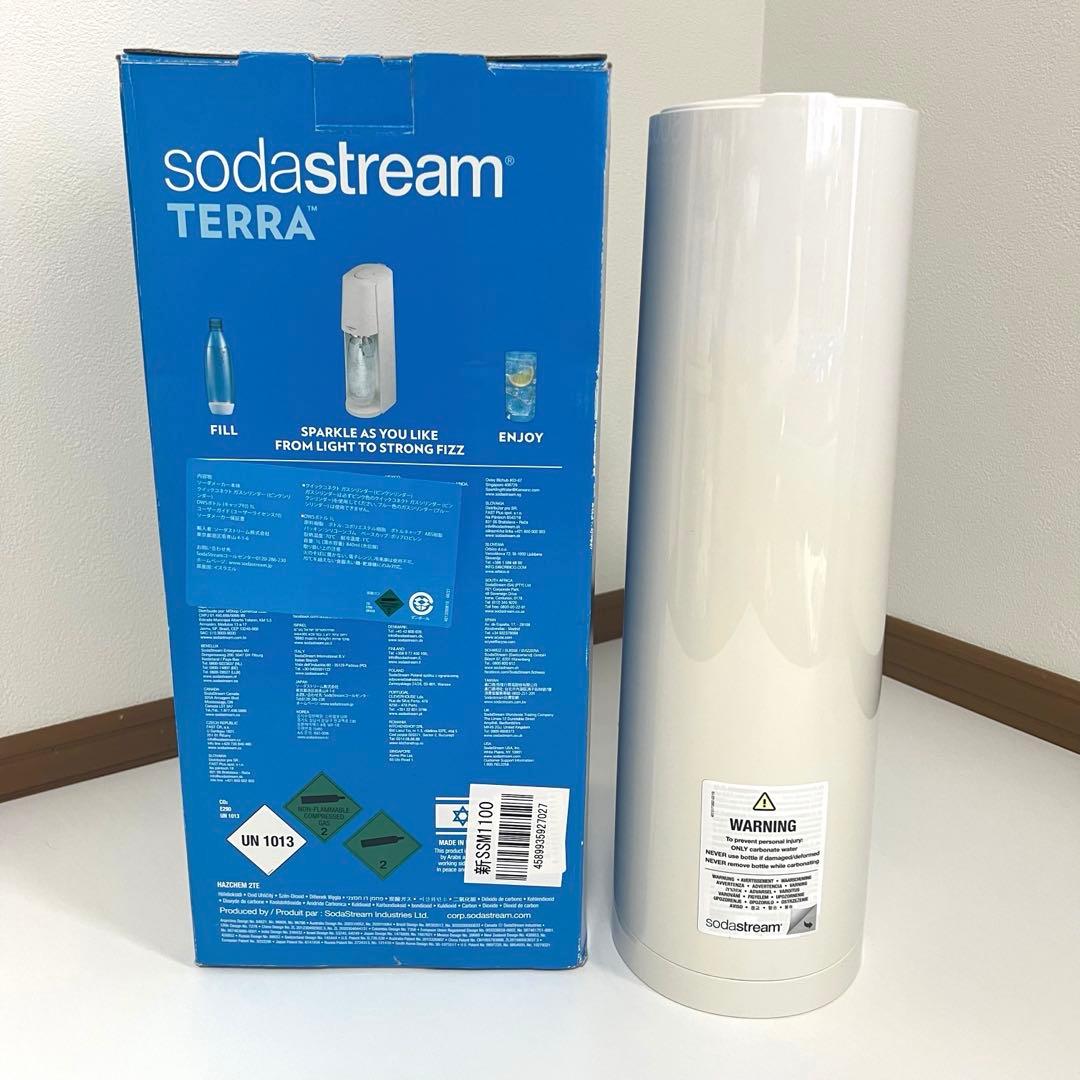 sodastream TERRA 炭酸水　メーカー ソーダ　ストリーム