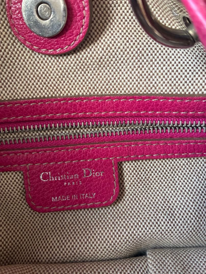 Christian Dior ピンク ハンドバッグ