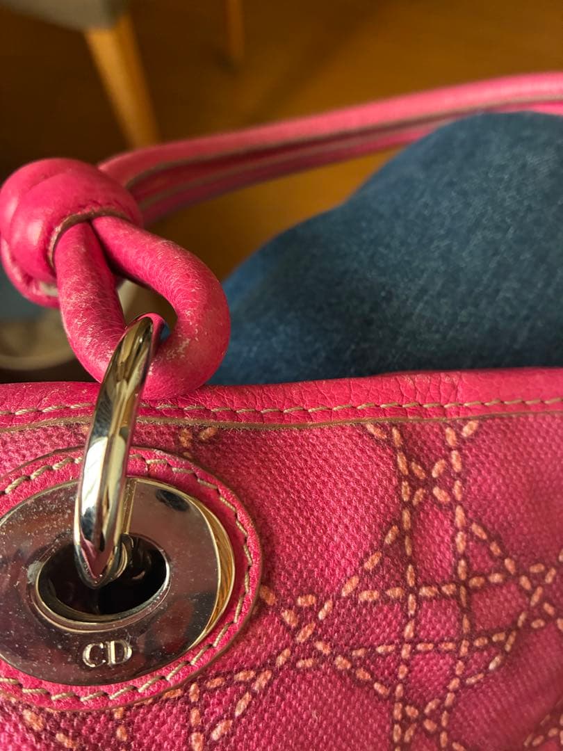 Christian Dior ピンク ハンドバッグ