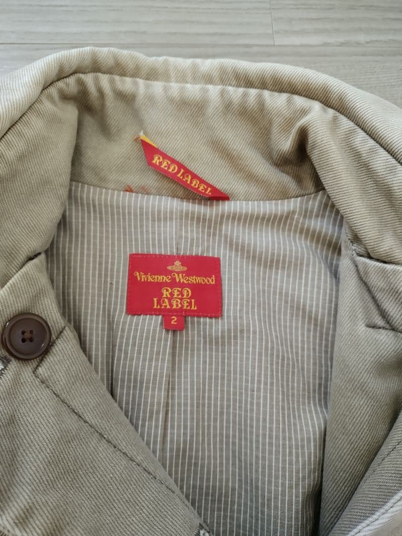 Vivienne Westwood RED LABEL ベージュジャケット日本製