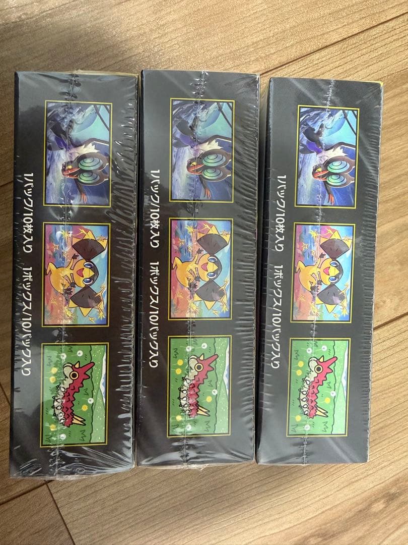 未開封シュリンク付き　ポケモンカードMEGAドリームex 3box