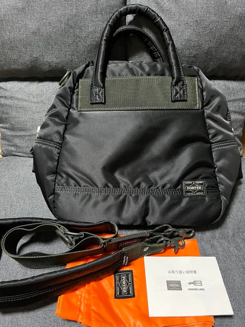 PORTER / PX TANKER BOWLING BAG(L) タンカー　黒