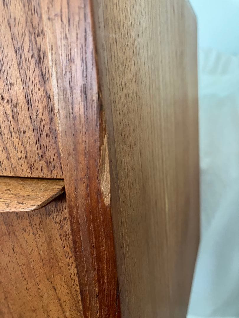 北欧ヴィンテージ サイドボード チーク材 北欧家具 デンマーク 3段チェスト