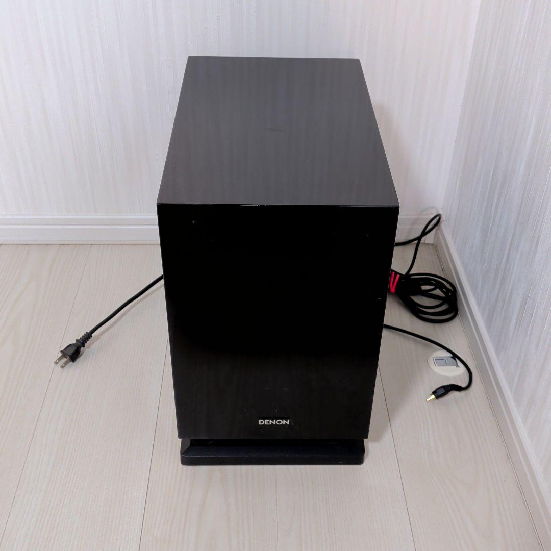 【DENON】サブウーファー DSW-300SG ブラック 高音質