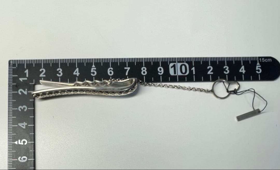 BOTTEGA VENETA (ボッテガ・ヴェネタ)ネクタイピンシルバー