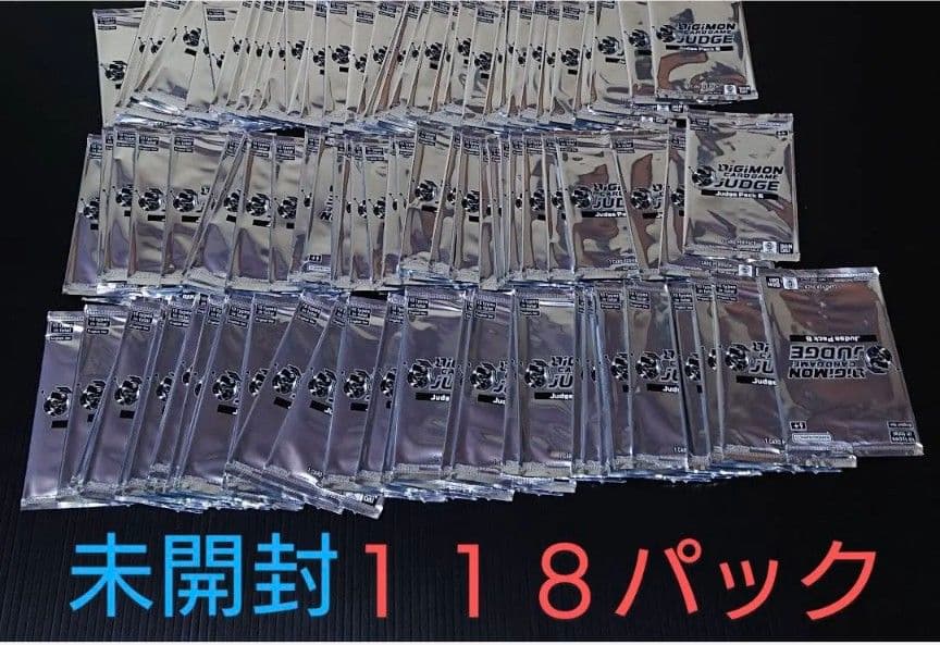 デジモンカード ジャッジパック デジモンカードゲーム 海外版 未開封パック　希少