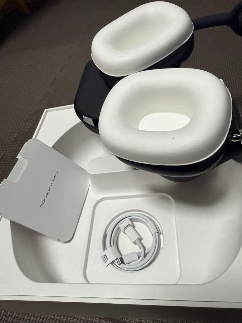 AirPods MAX スペースグレイ　一回の使用のみ