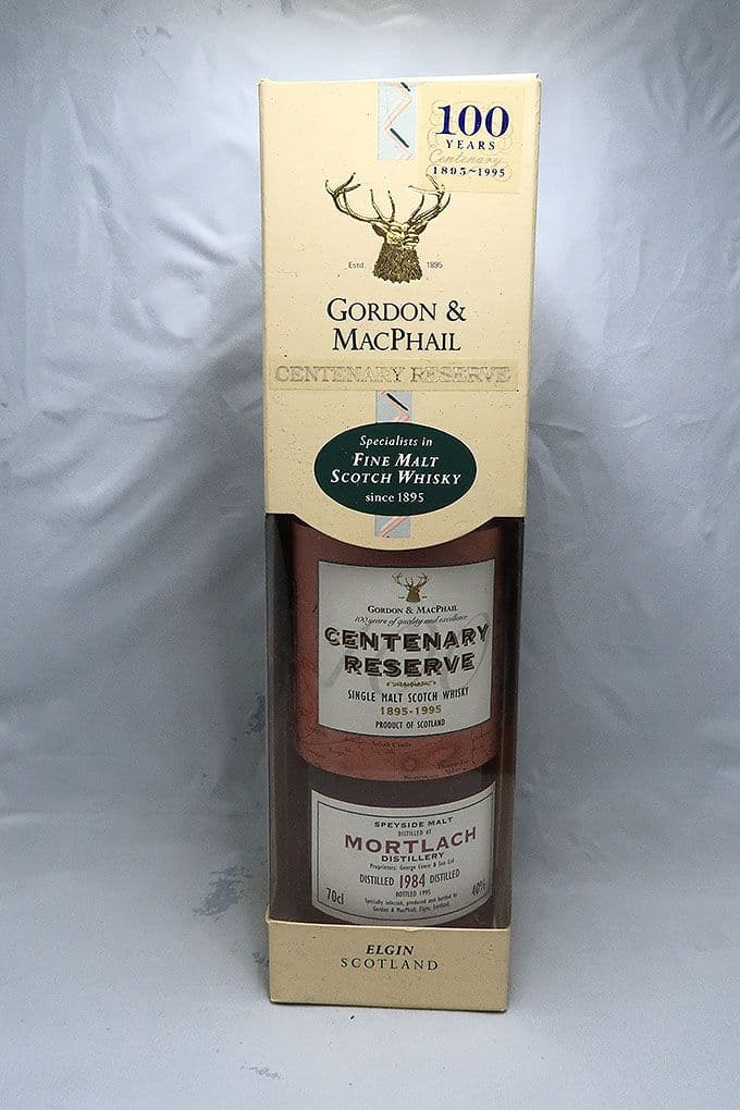 モートラック１９８４ ゴードン＆マクファイル社 100周年記念ボトル