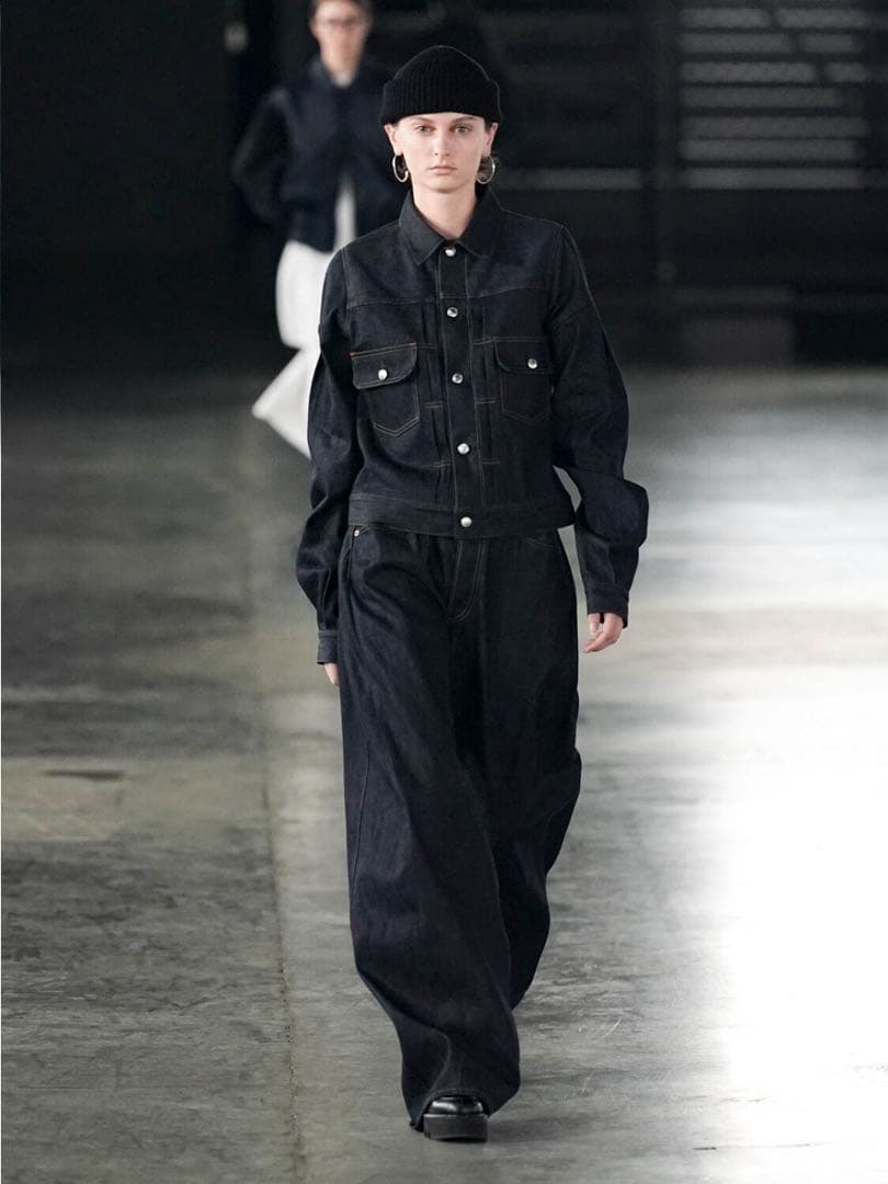 タグ付き未使用　HYKE 2025aw デニムジャケット　サイズ1