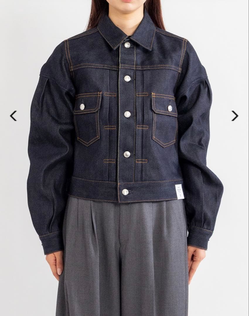 タグ付き未使用　HYKE 2025aw デニムジャケット　サイズ1