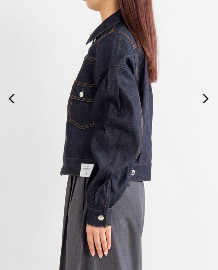 タグ付き未使用　HYKE 2025aw デニムジャケット　サイズ1