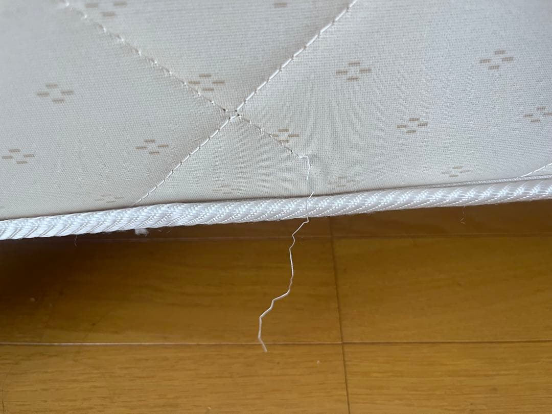 ベルメゾン　分割コイルマットレス　三つ折り