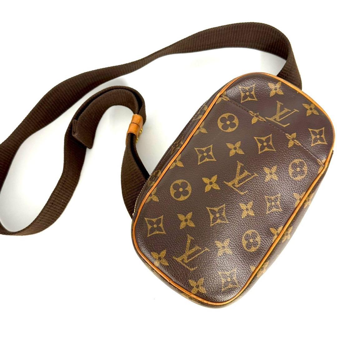 ルイヴィトン モノグラム ポシェット ガンジュ クロス ボディ バッグ