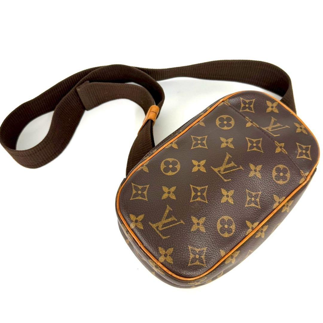 ルイヴィトン モノグラム ポシェット ガンジュ クロス ボディ バッグ