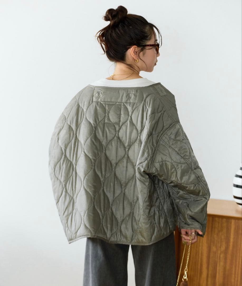 未使用☆ フリークスストア モッズコート　ショート　ベージュ