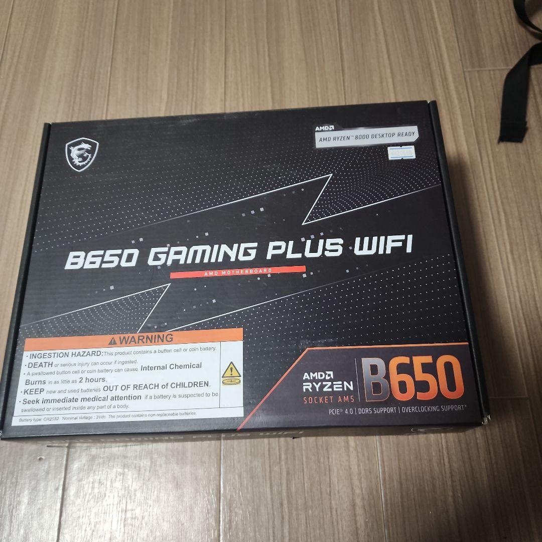 T*G様 B650 GAMING PLUS WIFI マザーボード