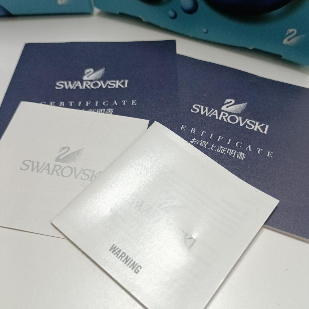 Swarovski Happy Ducks 紫色 置物