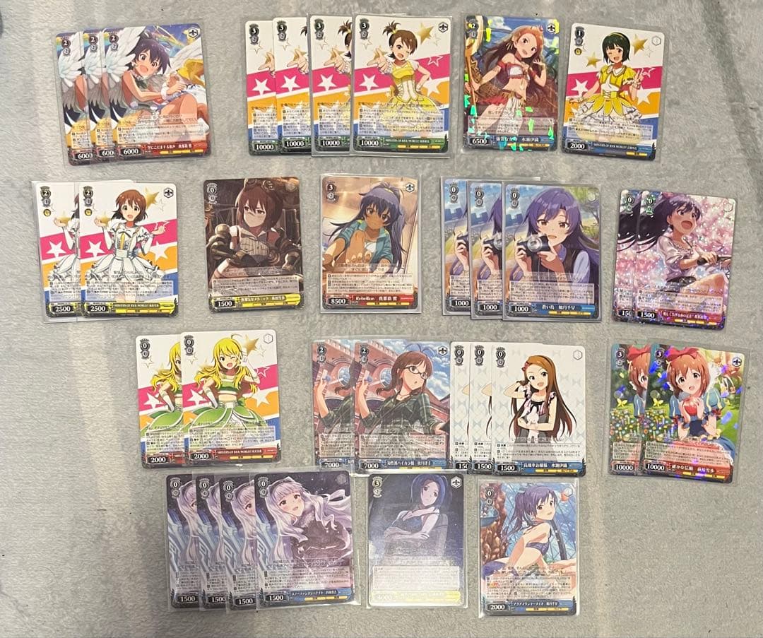 d*2様 ヴァイス　アイマス　構築済デッキ　8電源　調整パーツ付