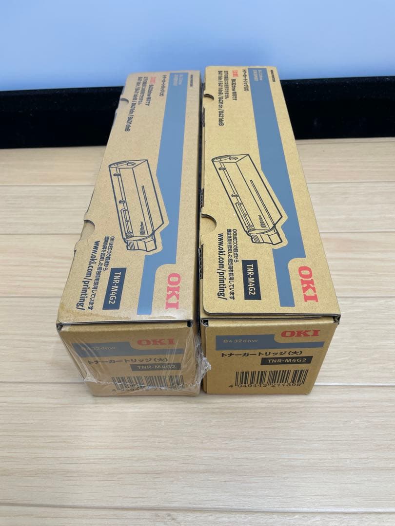 【未使用】OKI TNR-M4G2 純正 トナーカートリッジ 2個セット