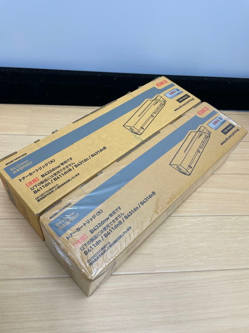 【未使用】OKI TNR-M4G2 純正 トナーカートリッジ 2個セット