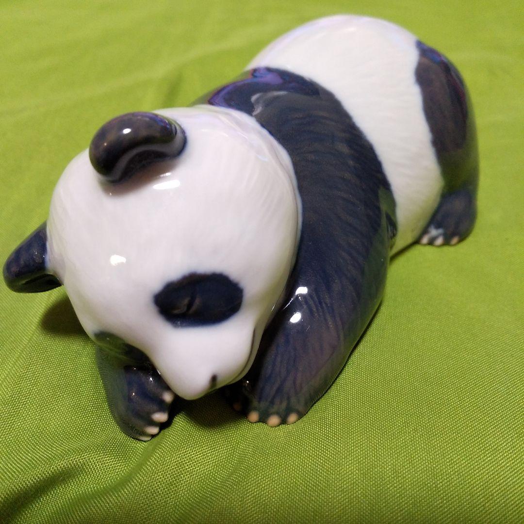 ぱんちゃんもんちゃん✨ロイヤルコペンハーゲン✨パンダ置物✨アンティーク