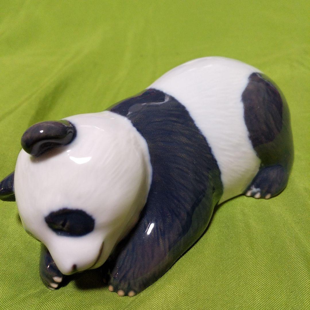 ぱんちゃんもんちゃん✨ロイヤルコペンハーゲン✨パンダ置物✨アンティーク